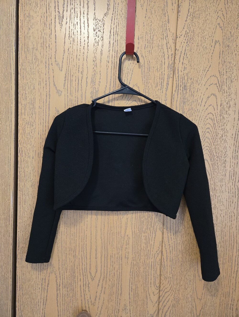 SHEIN Black Cropped Bolero Jacket